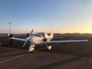 Tecnam P2002 utilisé pour le vol de loisir à l’Aéroclub de Brive