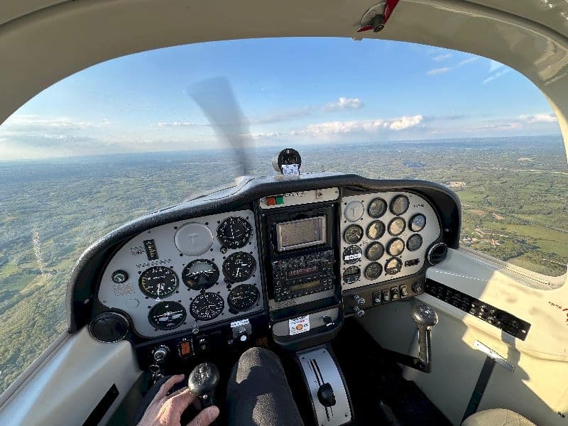 Tecnam P2002 en vol